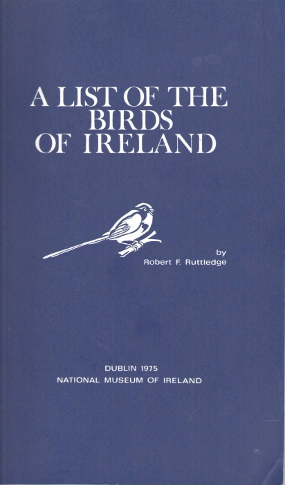 Ruttledge, R.F. - A List of the Birds of Ireland