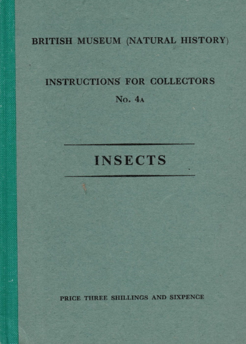 Smart, J. - Instructions for Collectors No. 4a Insects