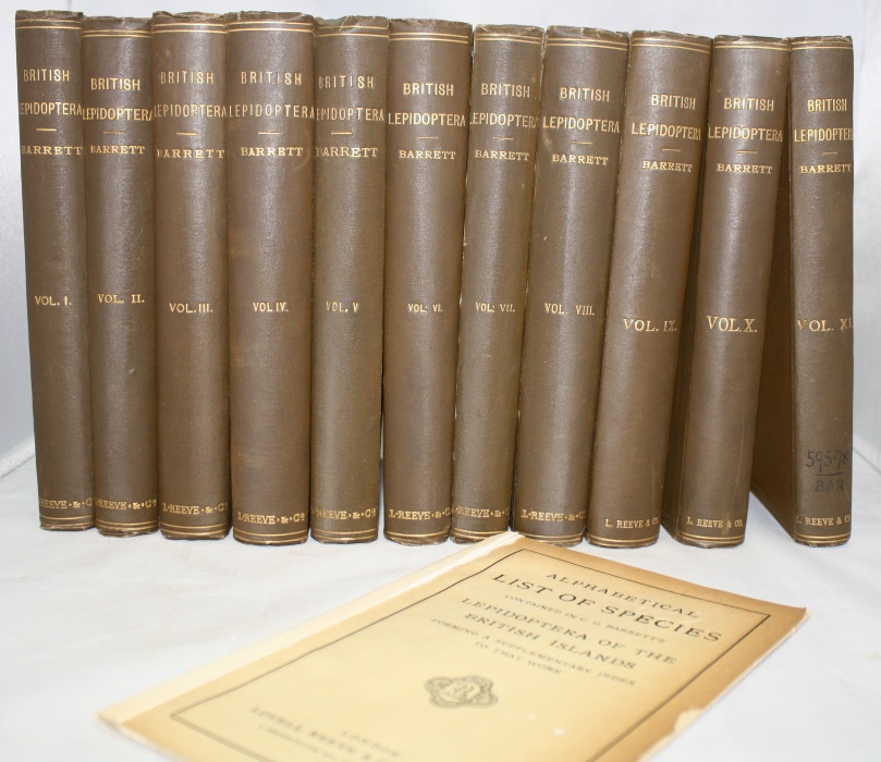 Barrett, C.G. - The Lepidoptera of the British Islands. Vol. I-XI