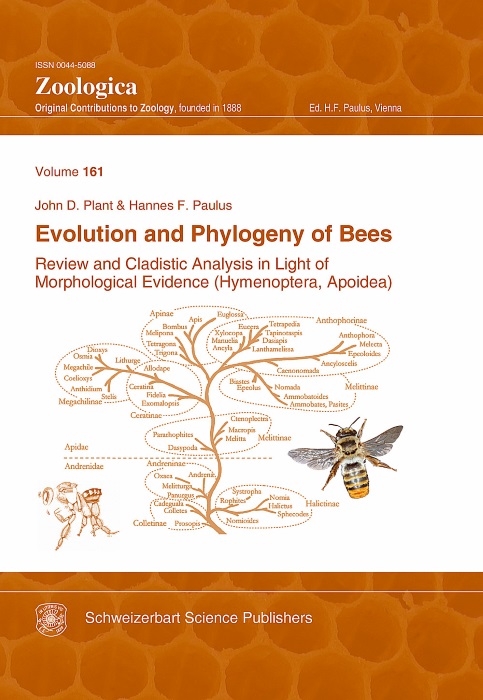 Plant, J.D.; Hannes, F.P. - Evolution and Phylogeny of Bees: Review and Cladistic Analysis in Light of Morphological Evidence (Hymenoptera, Apoidea)