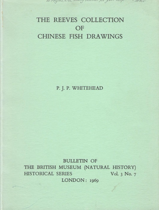 Whitehead, P.J.P. - The Reeves Collection of Chinese Fish Drawings