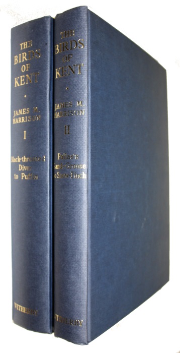 Harrison, J.M. - The Birds of Kent. Vol. 1-2
