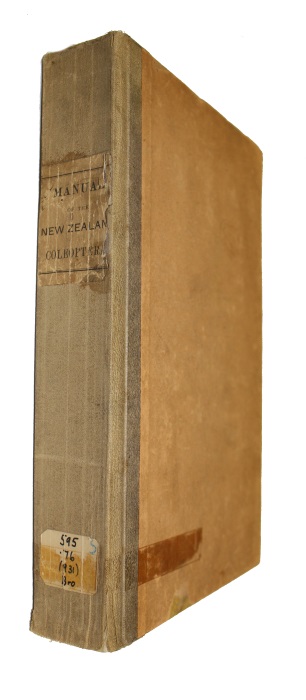 Broun, T. - Manual of the New Zealand Coleoptera. [Part I]