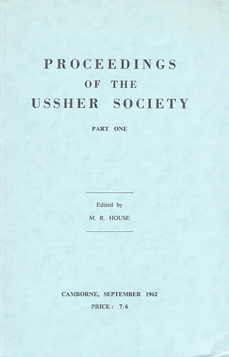  - Proceedings of the Ussher Society / Geoscience in south-west England. Vols 1-11
