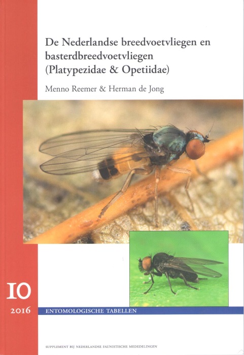 Reemer, M.; de Jong, H. - De Nederlandse breedvoetvliegen en basterdbreedvoetvliegen (Platypezidae & Opetiidae)
