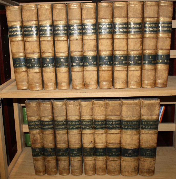 Brewster, D. - The Edinburgh Encyclopaedia. Vol. 1-18