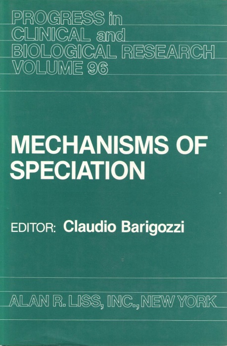Barigozzi, C. (Ed.) - Mechanisms of Speciation
