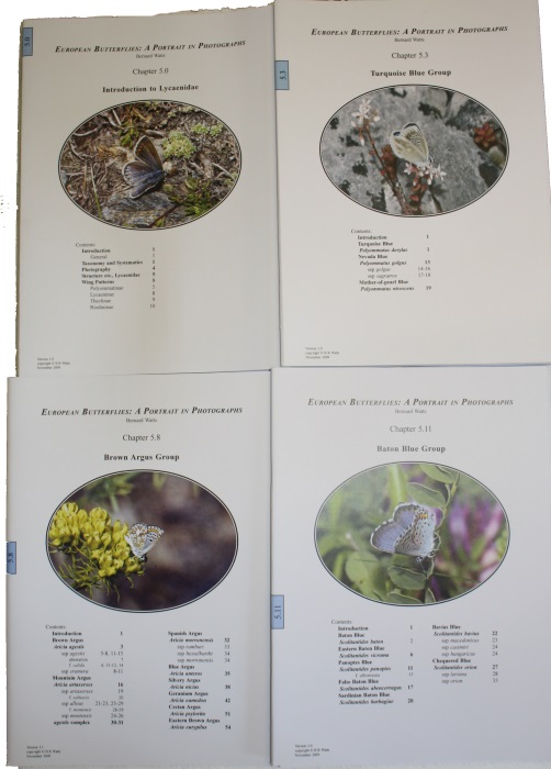Watts, B.R. - European Butterflies: A Portrait in Photographs III: Lycaenidae: Polyommatinae (Blues)