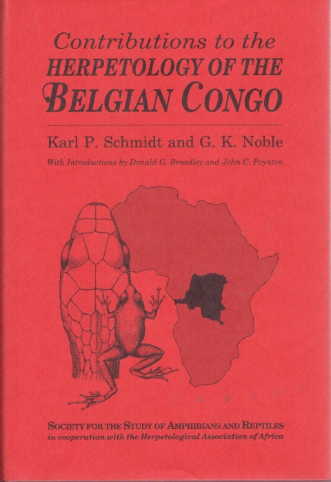 Schmidt, K.P.; Noble, G.K. - Contributions to the Herpetology of the Belgian Congo