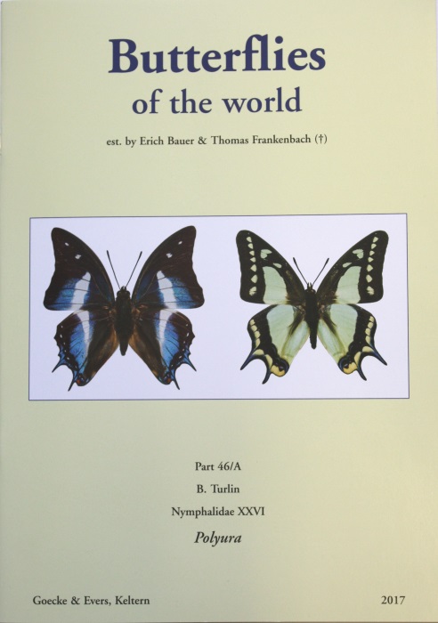 Turlin, B. - Butterflies of the World 46A+B: Nymphalidae 26: Charaxinae of Asia and Indo-Australia. The genus Polyura (Billberg, 1820)