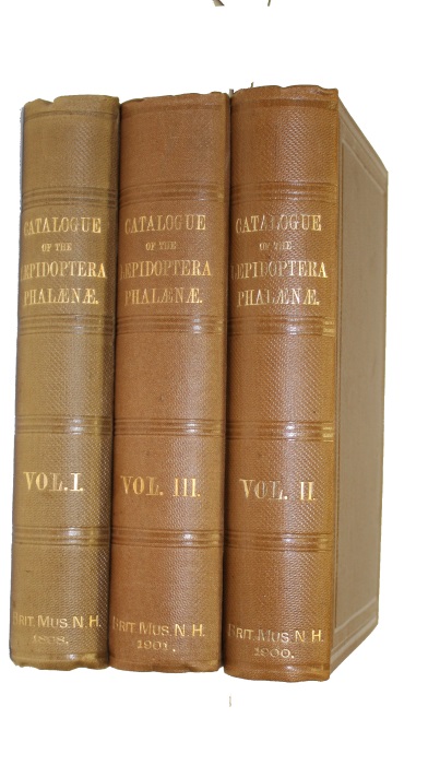 Hampson, G.F. - Catalogue of the Lepidoptera Phalaenae in the British Museum. Vol. 1-3