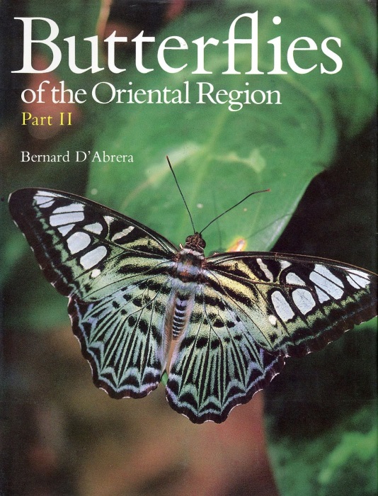 d'Abrera, B. - Butterflies of the Oriental Region 2: Nymphalidae, Satyridae, Amathusidae