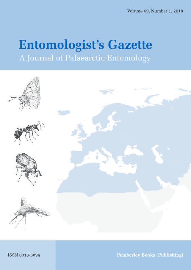  - Entomologist's Gazette Vol. 69 (2018)
