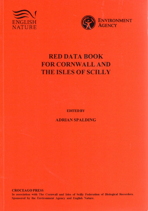 Spalding, A. (Ed) - Red Data Book for Cornwall and The Isles of Scilly