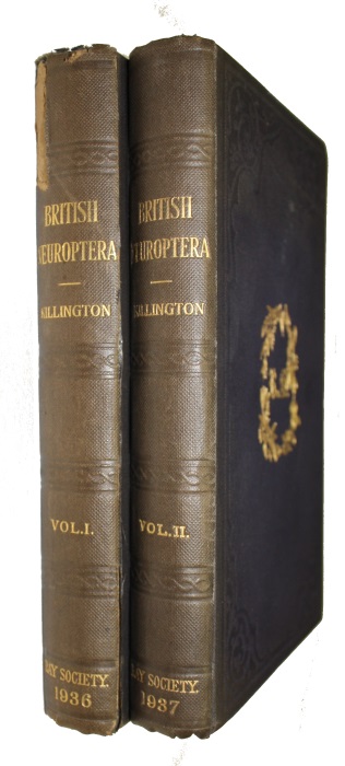 Killington, F.J. - A Monograph of the British Neuroptera. Vol. I-II