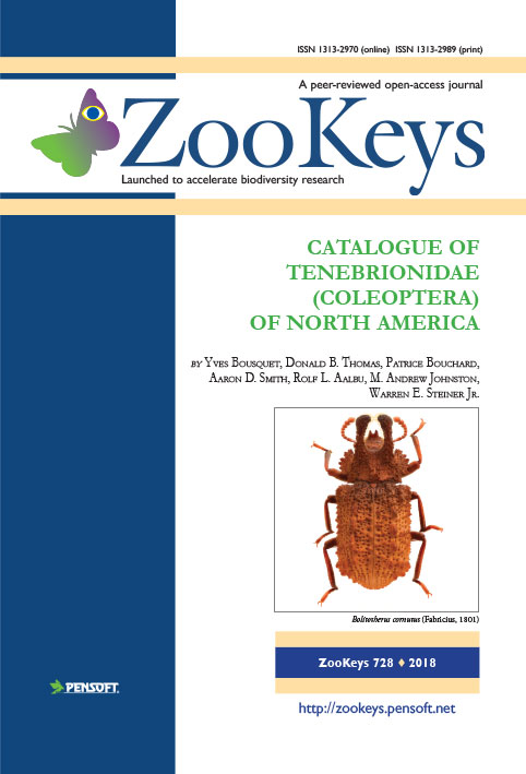 Bousquet, Y.; Thomas, D.B.; Bouchard, P.; Smith, A.D.; Aalbu, R.L.; Johnston, M.A.; Steiner, W.E. - Catalogue of Tenebrionidae (Coleoptera) of North America