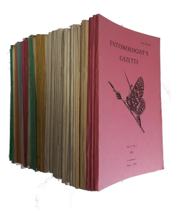 Tremewan, W.G. (Ed.) - Entomologist's Gazette: A Journal of Palaearctic Entomology. Vol. 25-36