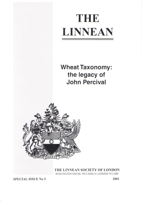 Caligari, P.D.S.; Brandham, P.E. (Eds) - Wheat Taxonomy: the legacy of John Percival