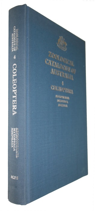 Lawrence, J.F.; Weir, T.A.; Pyke, J.E.; Moore, B.P. - Zoological Catalogue of Australia 4: Coleoptera: Archostemata, Myxophaga and Adephaga