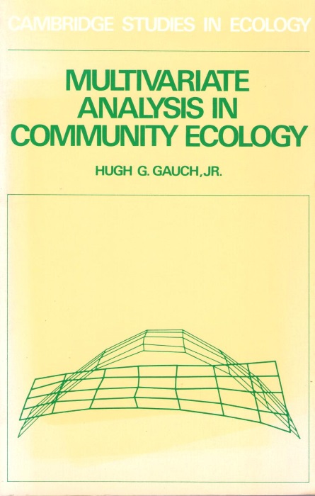 Gauch, H.G. - Multivariate Analysis in Community Ecology