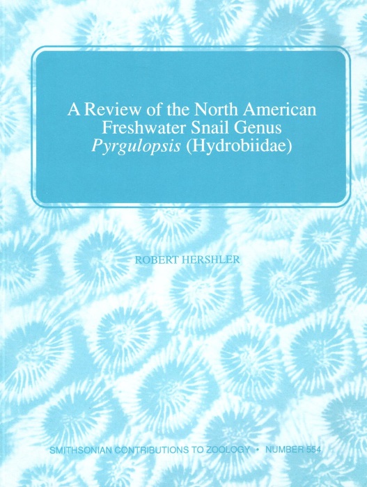Hershler, R. - A Review of the North American Freshwater Snail Genus Fluminicola (Hydrobiidae)