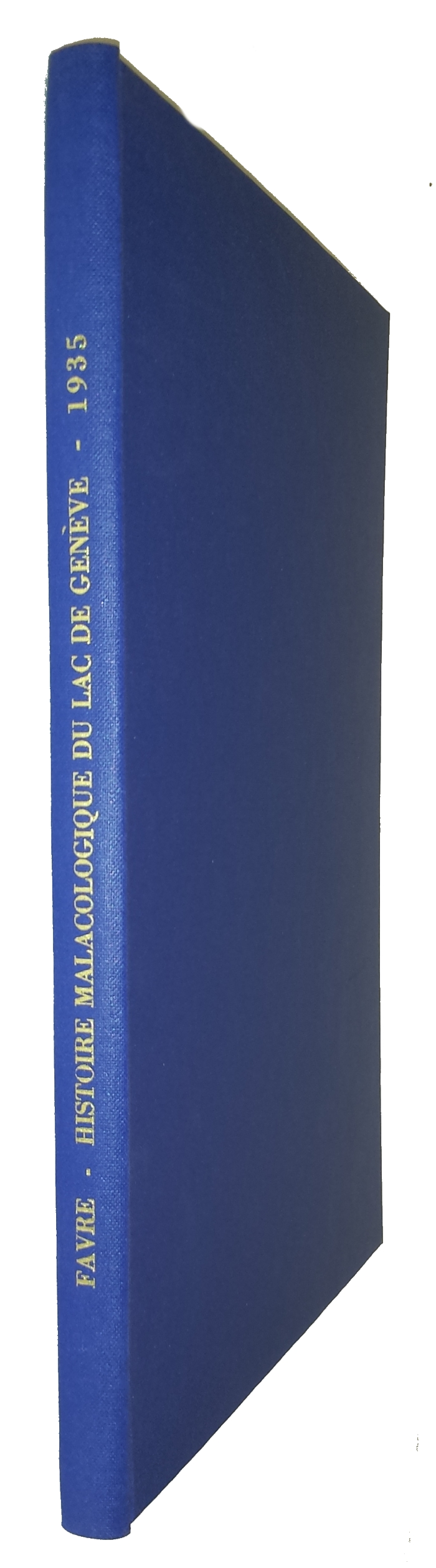 Favre, J. - Etudes sur la partie occidentale du Lac de Geneve - II. Histoire Malacologique du Lac de Genve