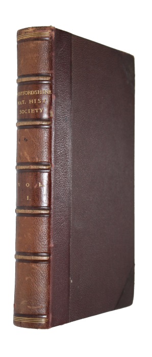 Hopkinson, J. (Ed) - Transactions of the Herfordshire Natural History Society and Field Club. Vol. I