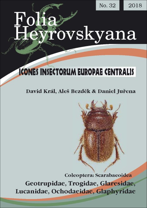 Kral, D.; Bezdek, A.; Jurena, D. - Scarabaeoidea: Geotrupidae, Trogidae, Glaresidae, Lucanidae, Ochodaeidae, Glaphyridae (Icones insectorum Europae centralis 32)
