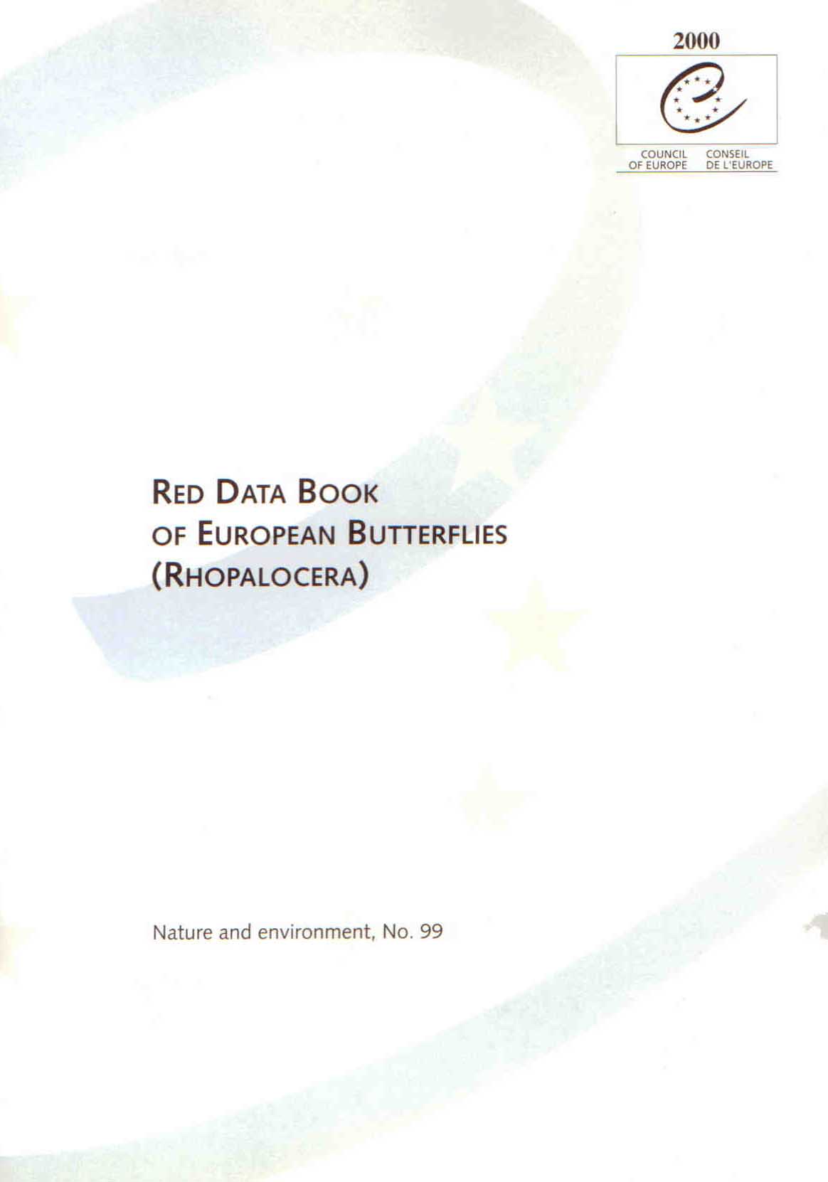 Swaay, C. van; Warren, M. - Red Data Book of European Butterflies (Rhopalocera)