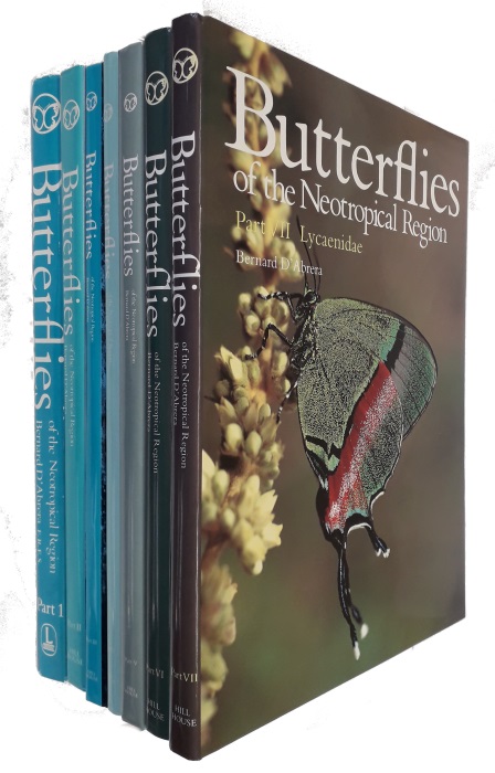 d'Abrera, B. - Butterflies of the Neotropical Region. Parts 1-7