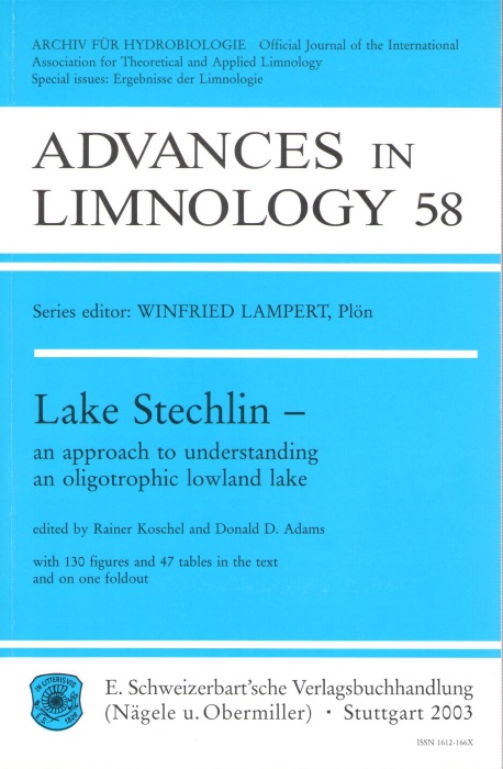 Koschel, R.; Adams, D.D. (Eds) - Lake Stechlin: An approach to understanding an oligotrophic lowland lake