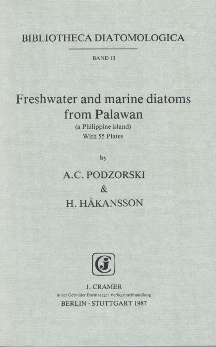 Podzorski, A.C.; Hkansson, H. - Freshwater and marine diatoms from Palawan (a Philippine Island) (Bibliotheca Diatomologica 13)