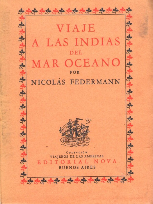 Federmann, N. - Viaje a las Indias del mar Ocano