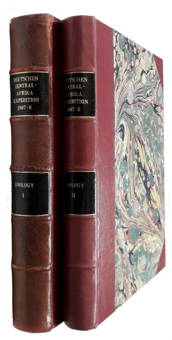 Schubotz, H. (Ed.) - Wissenschaftliche Ergebnisse der Deutschen Zentral-Afrika-Expedition 1907-1908 unter Fhrung Adolf Friedrichs, Herzogs zu Mecklenburg. Bd III-IV: Zoologie I-II