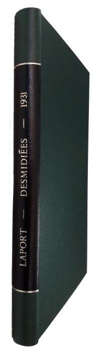 Laporte, L.-J. - Recherches sur la Biologie et la Systmatique des Desmidies