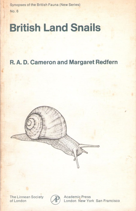 Cameron, R.A.D.; Redfern, M. - British Land Snails. Mollusca: Gastropoda (Synopses of the British Fauna 6)