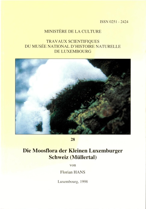 Hans, F. - Moosflora der Kleinen Luxemburger Schweiz (Mllertal)
