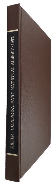 Kiefer, F. - Copepoda Calanoida und Cyclopoida (Exploration du Parc National Albert, Fasc. 21)