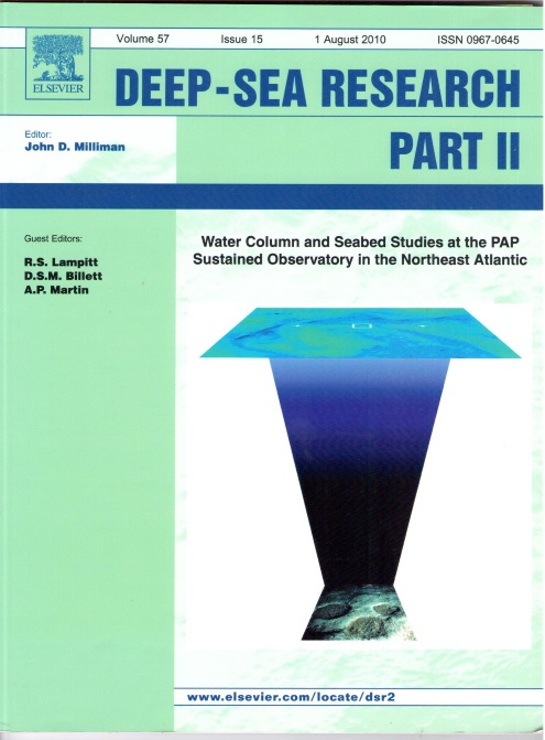 Lampitt, R.S.; Billett, D.S.M.; Martin, A.P. (Eds) - Water column and seabed studies at the PAP Sustained Observatory in the Northeast Atlantic