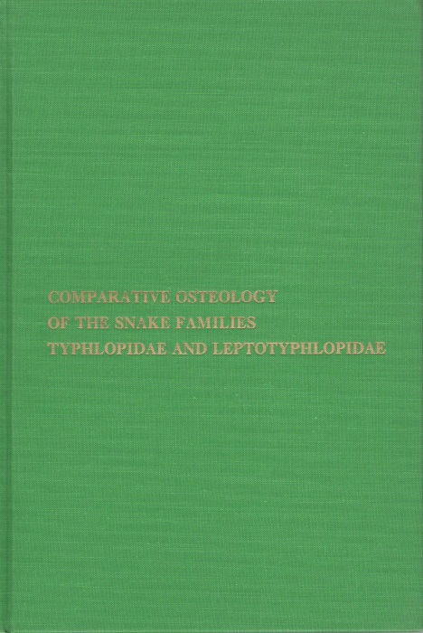 List, J.C. - Comparative Osteology of the Snake Families Typhlopidae and Leptotyphlopidae