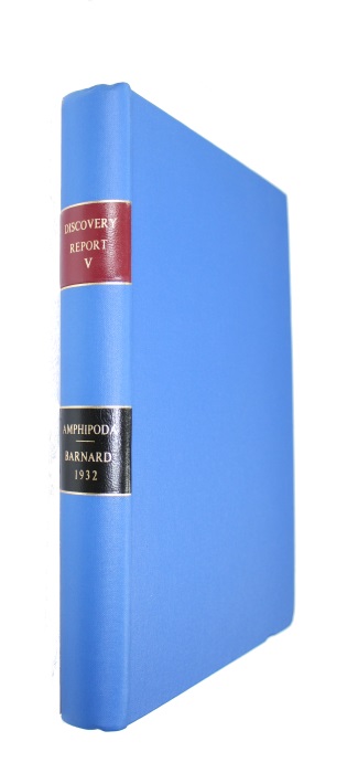 Barnard, K.H. - Amphipoda Discovery Reports V