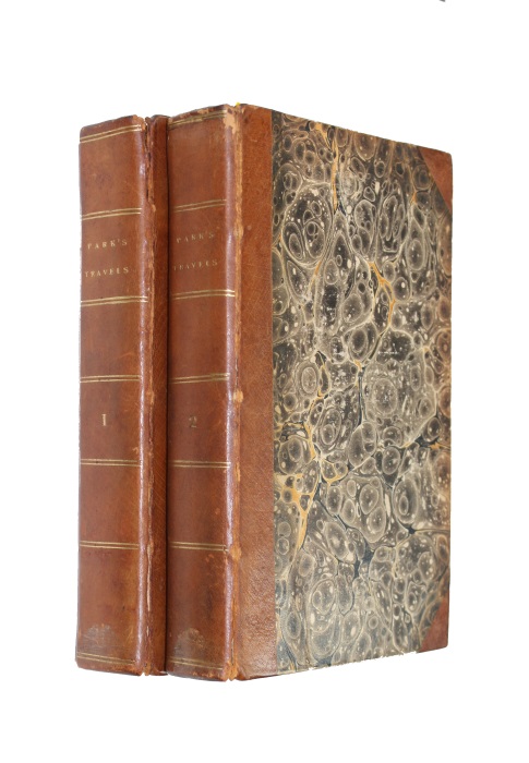 Park, Mungo - Travels in the Interior Districts of Africa: performed in the years 1795, 1796, and 1797. With an Account of a Subsequent Mission to that Country in 1805 ... To which is added an Account of the Life of Mr. Park