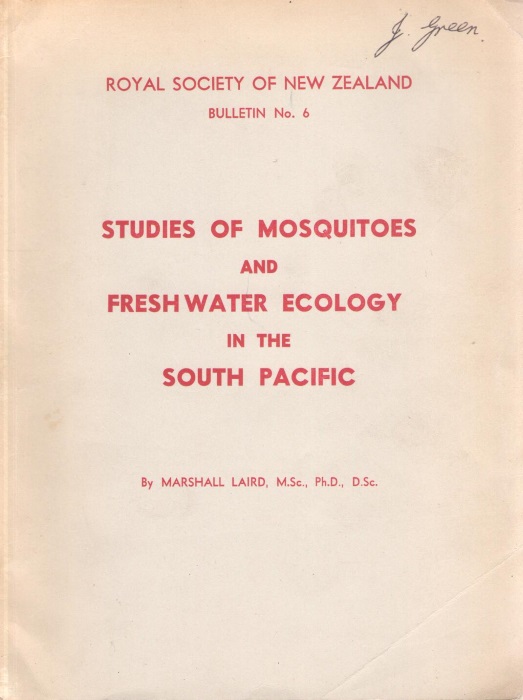 Laird, M. - Studies of Mosquitoes and Freshwater Ecology in the South Pacific