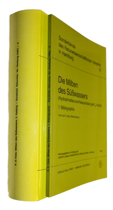 Viets, K.O. - Die Milben des Swassers (Hydrachnellae und Halacaridae [part.], Acari. 1: Bibliographie [and] 2: Katalog
