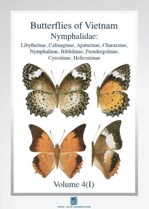 Monastyrskii, A. - Butterflies of Vietnam. Vol. 4(I): Libytheinae, Calinaginae, Apaturinae, Charaxinae, Nymphalinae, Biblidinae, Pseudergolinae, Cyrestinae, Heliconiinae; Vol. 4(II): Limenitidinae