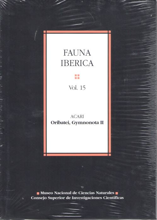 Subias, L.S.; Arillo, A. - Fauna Iberica 15: Acari. Oribatei, Gymnonota 2