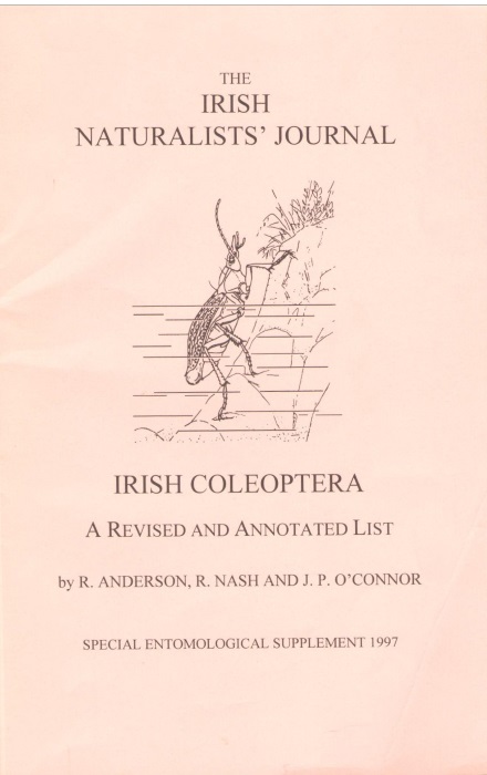 Anderson, R.; Nash, R.; O'Connor, J.P. - Irish Coleoptera: A Revised and Annotated List