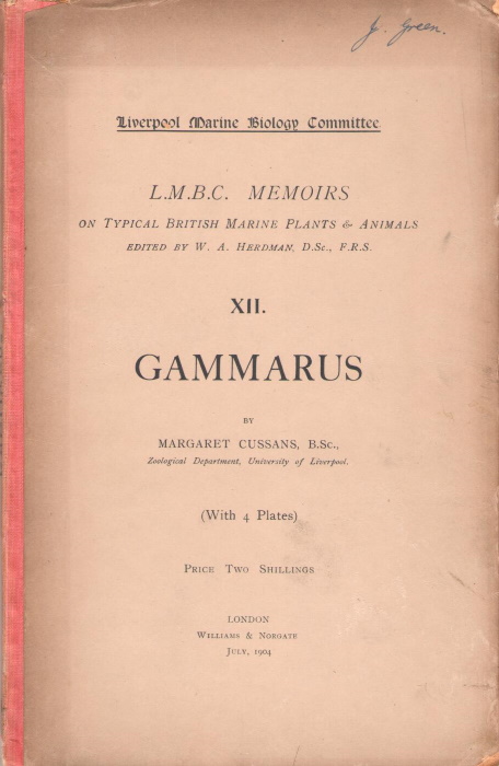 Cussans, M. - Gammarus