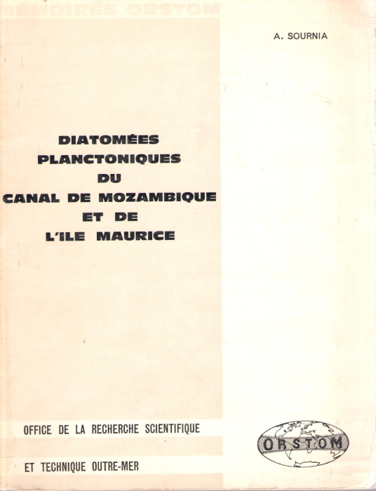 Sournia, A. - Diatomes planctoniques du canal de Mozambique et de l'Ile Maurice