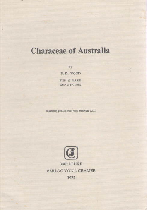 Wood, R.D. - Characeae of Australia